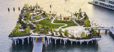 Medium small aerial view of little island from the standard foto michael grimm